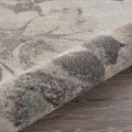 Rugs Town 81541 White/ Gray 7'9" X 9'5 Rect. Rug