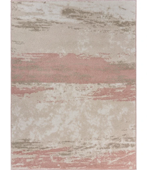 LR Home MEADOW 81542 Ivory/ White 7'9" X 9'5 Rect. Rug