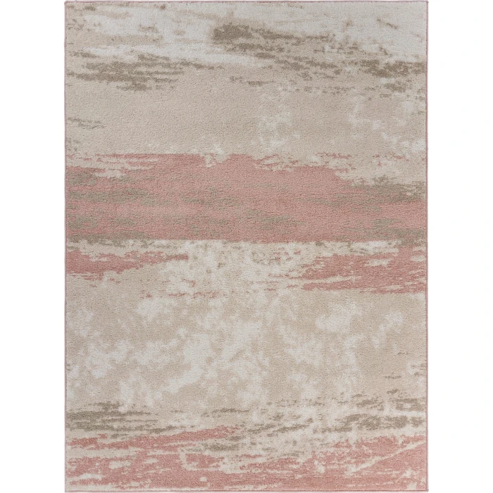 LR Home MEADOW 81542 Ivory/ White 5'2"X7'2 Rect. Rug