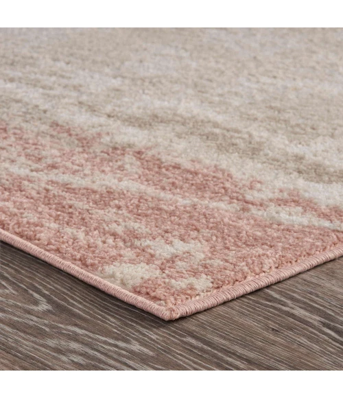 LR Home MEADOW 81542 Ivory/ White 7'9" X 9'5 Rect. Rug