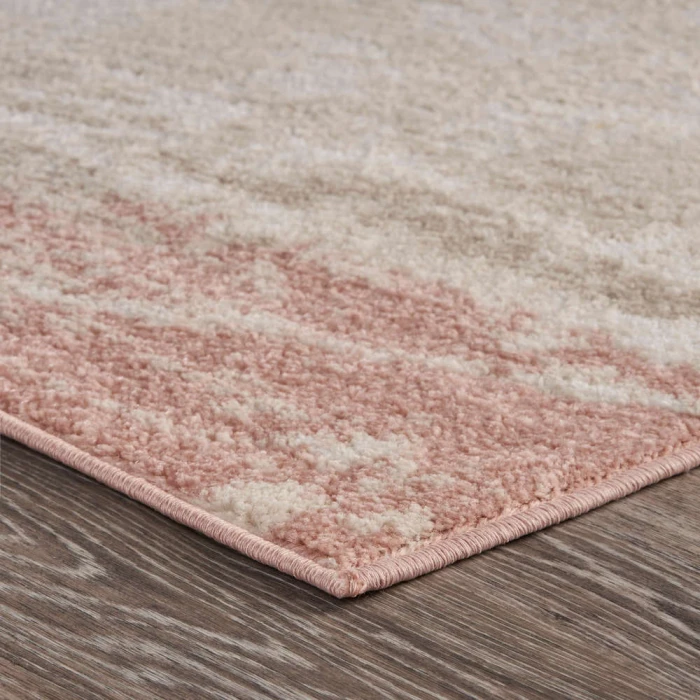 LR Home MEADOW 81542 Ivory/ White 5'2"X7'2 Rect. Rug