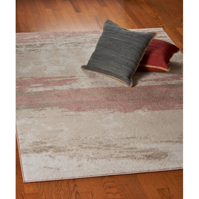 LR Home MEADOW 81542 Ivory/ White 5'2"X7'2 Rect. Rug