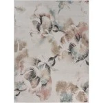 Rugs Town 81546 White/ Light Blue 7'9" X 9'5 Rect. Rug