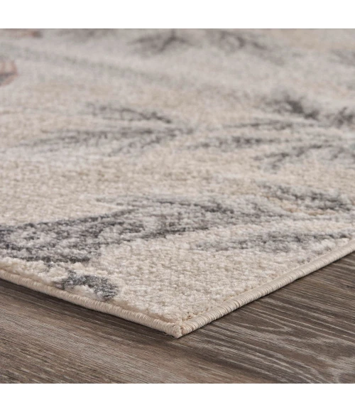 LR Home MEADOW 81547 White/ Ivory 5'2"X7'2 Rect. Rug