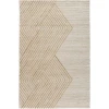 Rugs Town 82568 BLEACH NATURAL 5ft. x 7ft.9in. Rect. Rug