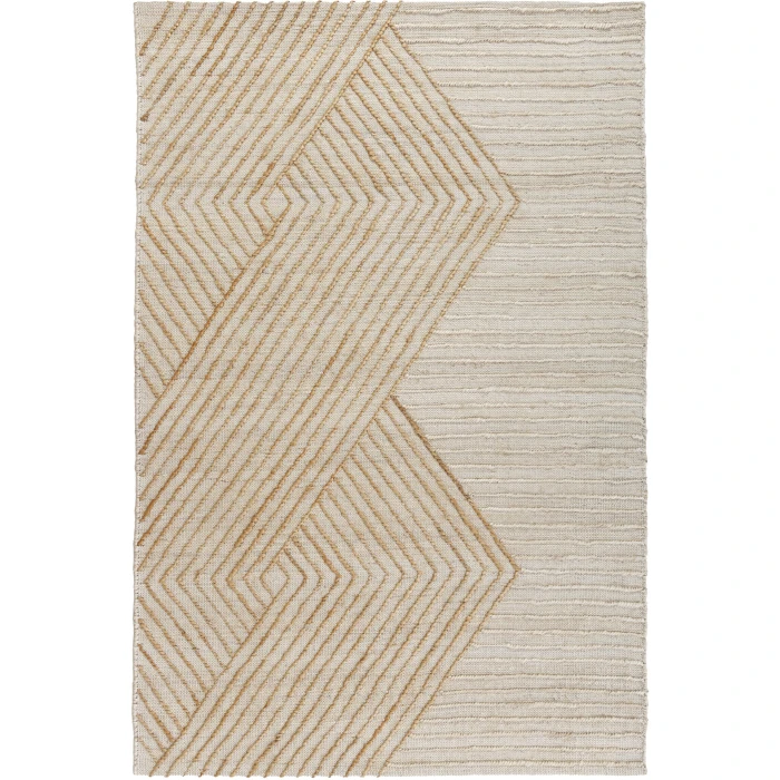 LR Home Mesa White MESAA 10ft. x 14ft. Rectangle Rug