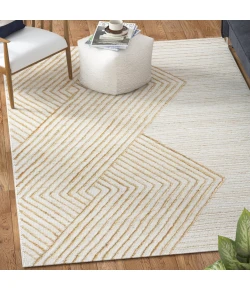 LR Home Mesa White MESAA 5ft. x 7ft.9in. Rectangle Rug