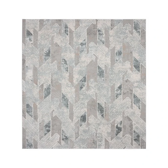 Rugs Town 81635 Harbor Mist/ Coconut Milk 9' X 12' Rect. Rug