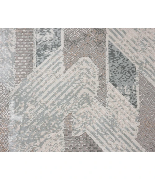 LR Home MICHELLE 81635 Harbor Mist/ Coconut Milk 5'3"X7'3 Rect. Rug