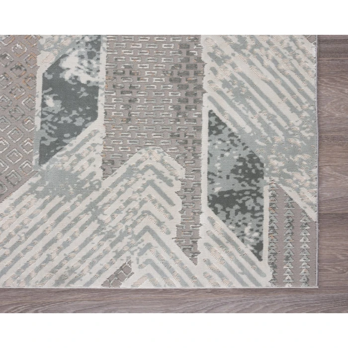 Rugs Town 81635 Harbor Mist/ Coconut Milk 9' X 12' Rect. Rug