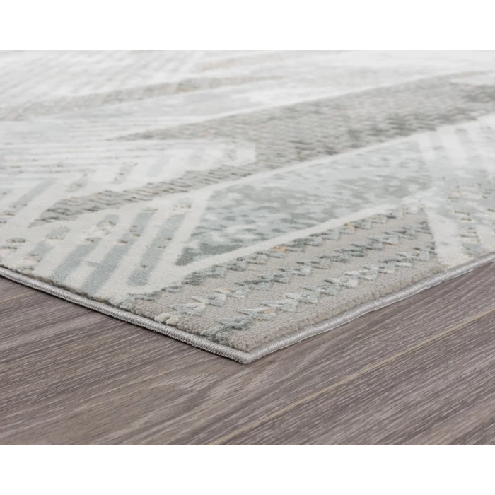 Rugs Town 81635 Harbor Mist/ Coconut Milk 9' X 12' Rect. Rug
