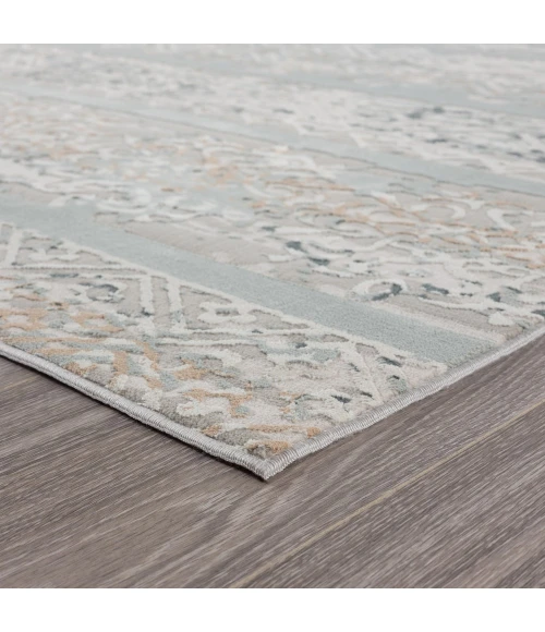 LR Home MICHELLE 81636 Harbor Mist/ Coconut Milk 5'3"X7'3 Rect. Rug