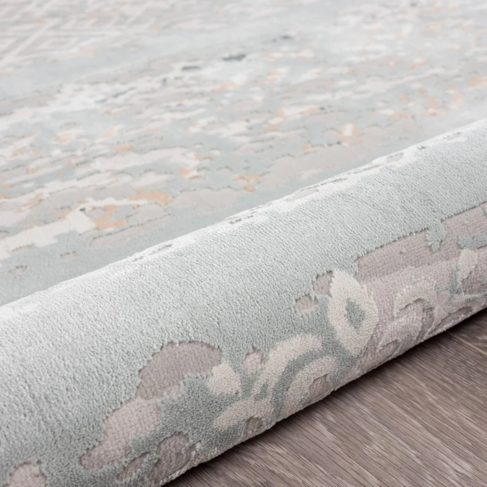 Rugs Town 81636 Harbor Mist/ Coconut Milk 5'3"X7'3 Rect. Rug