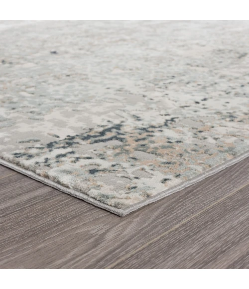 LR Home MICHELLE 81637 Coconut Milk/ Shark 1'10" X 3'0 Rect. Rug