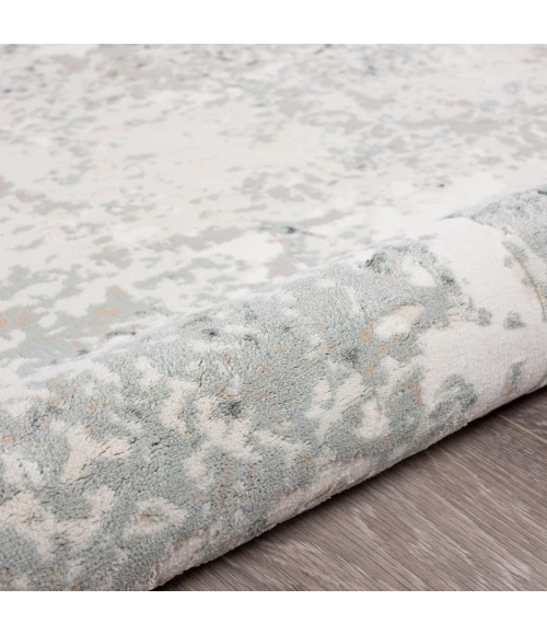 LR Home MICHELLE 81637 Coconut Milk/ Shark 1'10" X 3'0 Rect. Rug