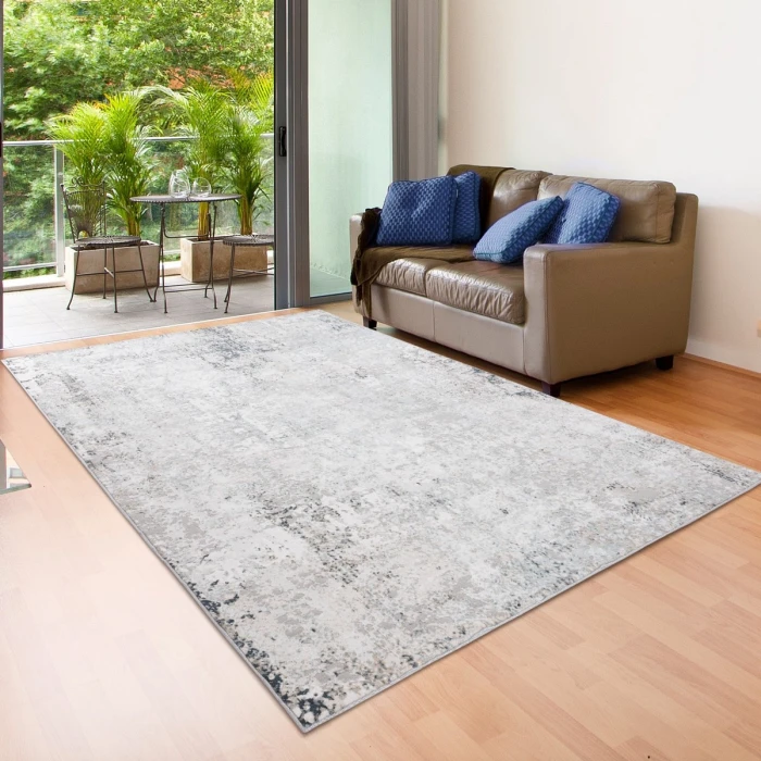 Rugs Town Gray/Cream/Taupe 81637 5 ft. 3 in. X 7 ft. 3 in. Rect. Rug