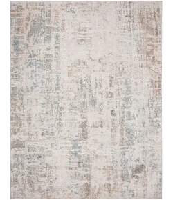 LR Home Michelle Gray/Cream/Blue/Taupe 81638 7 ft. 10 in. X 9 ft. 10 in. Rect. Rug