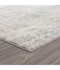 LR Home Michelle Gray/Cream/Blue/Taupe 81638 7 ft. 10 in. X 9 ft. 10 in. Rect. Rug