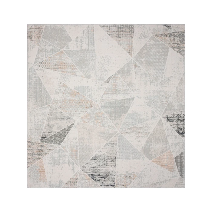 Rugs Town 81639 Coconut Milk/ Shark 9' X 12' Rect. Rug