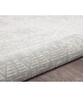 LR Home MICHELLE 81639 Coconut Milk/ Shark 1'10" X 3'0 Rect. Rug