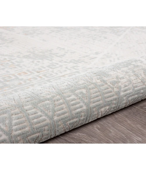 LR Home MICHELLE 81639 Coconut Milk/ Shark 1'10" X 3'0 Rect. Rug