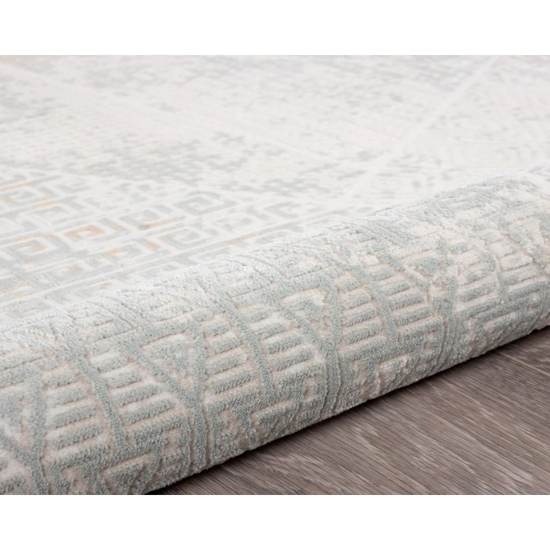 Rugs Town 81639 Coconut Milk/ Shark 1'10" X 3'0 Rect. Rug
