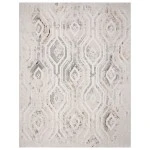 Rugs Town 81640 Coconut Milk/ Gray 1'10" X 3'0 Rect. Rug
