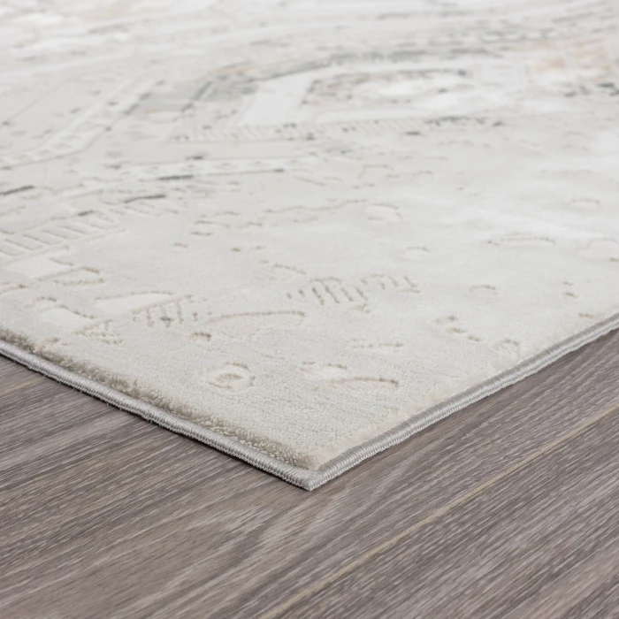 Rugs Town Cream MICHE 4ft. x 6ft. Rectangle Rug