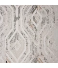 LR Home MICHELLE 81640 Coconut Milk/ Gray 5'3"X7'3 Rect. Rug