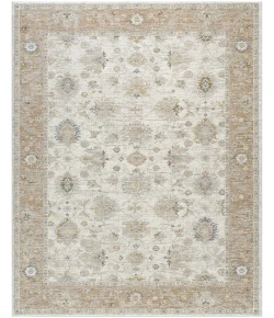 LR Home Miranda Cream MIRAN 7ft.9in. x 10ft. Rectangle Rug