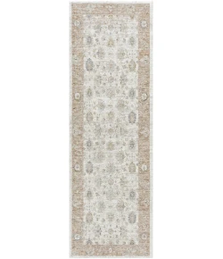 LR Home Miranda Cream MIRAN 2ft.7in. x 7ft.10in. Runner Rug