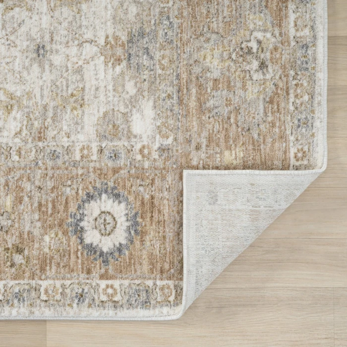 Rugs Town Cream MIRAN 2ft.7in. x 7ft.10in. Runner Rug