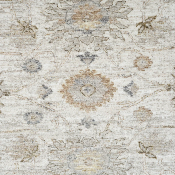 Rugs Town Cream MIRAN 6ft.6in. x 6ft.6in. Round Rug