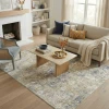 Rugs Town Ivory Lynn 4ft. x 6ft.6in. Rect. Rug