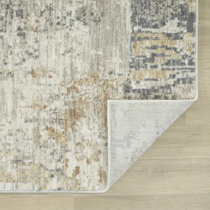 Rugs Town Ivory MIRAN 2ft.7in. x 7ft.10in. Runner Rug