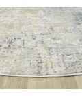 LR Home Miranda Ivory MIRAN 6ft.6in. x 6ft.6in. Round Rug