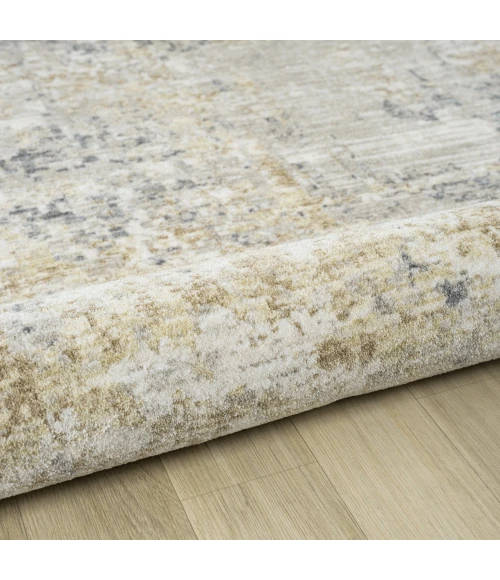 LR Home Miranda Ivory MIRAN 6ft.6in. x 6ft.6in. Round Rug