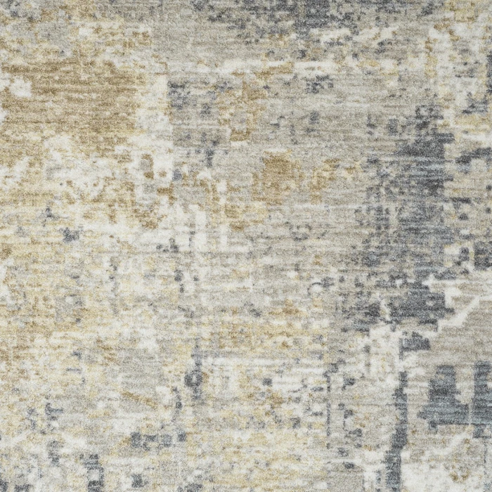 Rugs Town Ivory MIRAN 6ft.6in. x 6ft.6in. Round Rug
