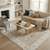 Rugs Town 82916 Rust / Ivory 4ft. x 6ft.6in. Rect. Rug