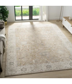 LR Home Miranda Tan MIRAN 9ft. x 12ft. Rectangle Rug