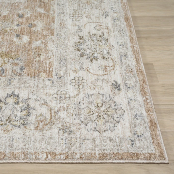 Rugs Town Tan MIRAN 2ft.3in. x 3ft.6in. Rectangle Rug