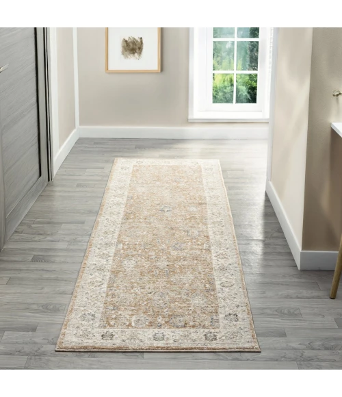 LR Home Miranda Tan MIRAN 2ft.7in. x 7ft.10in. Runner Rug