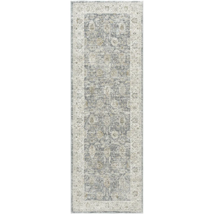 Rugs Town Blue MIRAN 2ft.7in. x 7ft.10in. Runner Rug