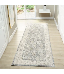 LR Home Miranda Blue MIRAN 2ft.7in. x 7ft.10in. Runner Rug