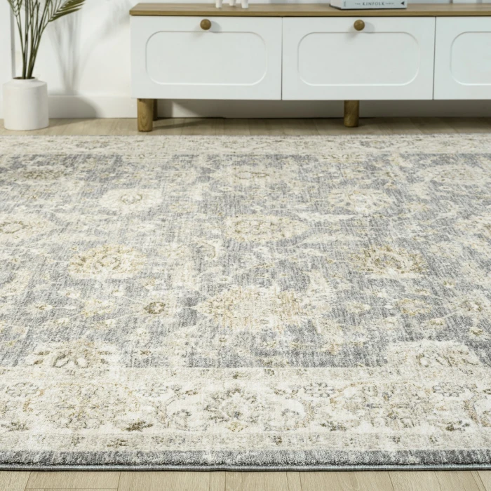 Rugs Town Blue MIRAN 2ft.7in. x 7ft.10in. Runner Rug