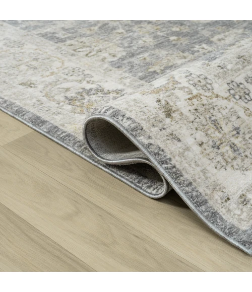 LR Home Miranda Blue MIRAN 9ft. x 12ft. Rectangle Rug