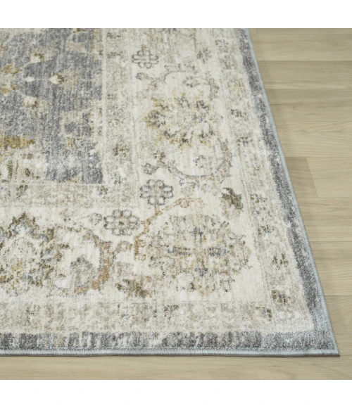 LR Home Miranda Blue MIRAN 9ft. x 12ft. Rectangle Rug