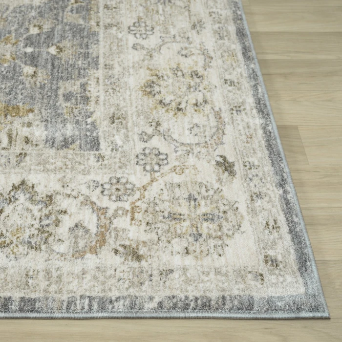 Rugs Town Blue MIRAN 2ft.7in. x 7ft.10in. Runner Rug