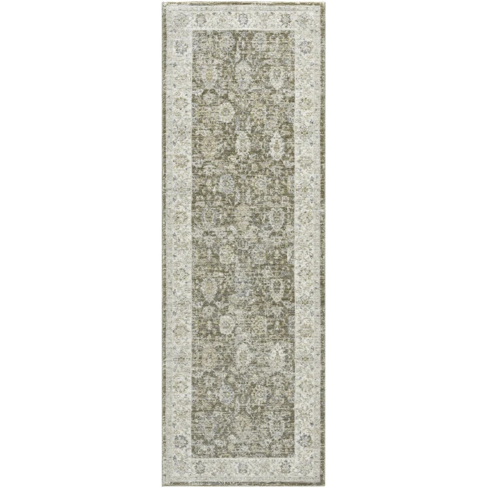 Rugs Town Green MIRAN 2ft.7in. x 7ft.10in. Runner Rug