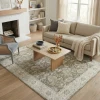 Rugs Town Green Florita 4ft. x 6ft.6in. Rect. Rug